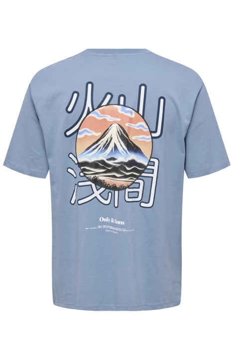 Only & Sons onsmountain logo rlx ss tee cs